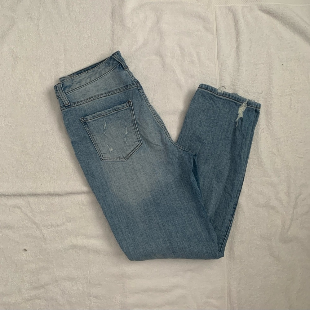 Kut From The Kloth High Rise Christine Straight Leg Jeans - 99% Cotton -Size 10